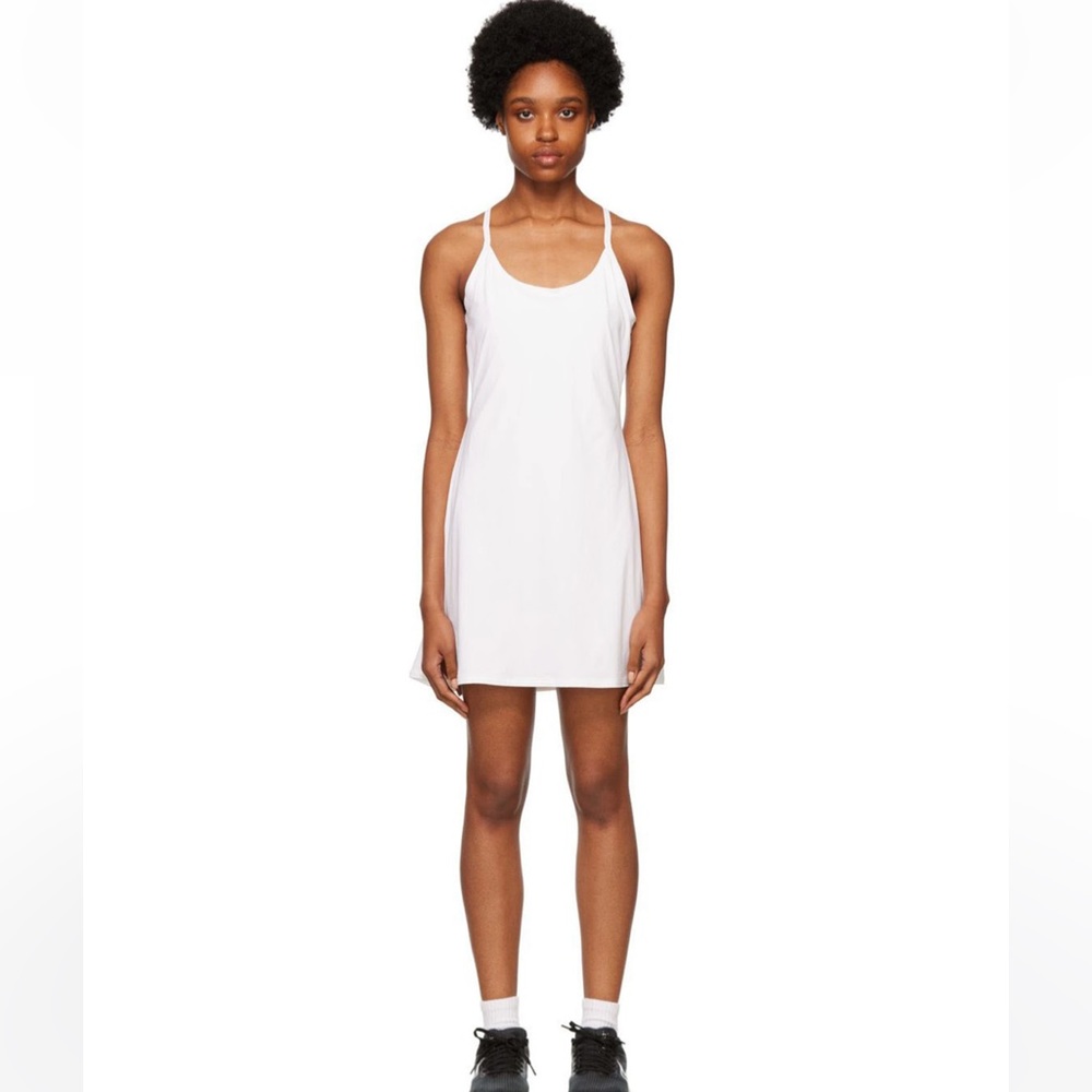 White outdoor voices dress